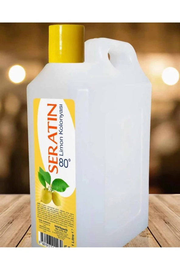 Seratın 80 Derece Limon Kolonyası 1 lt