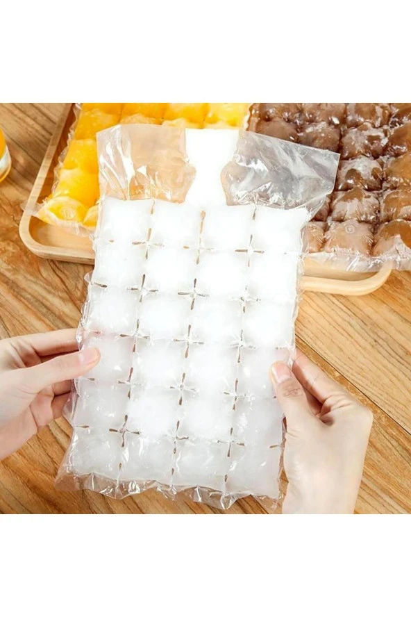 Ice Bag Buz Torbası 10 Adet 10x18=180 Adet Buz