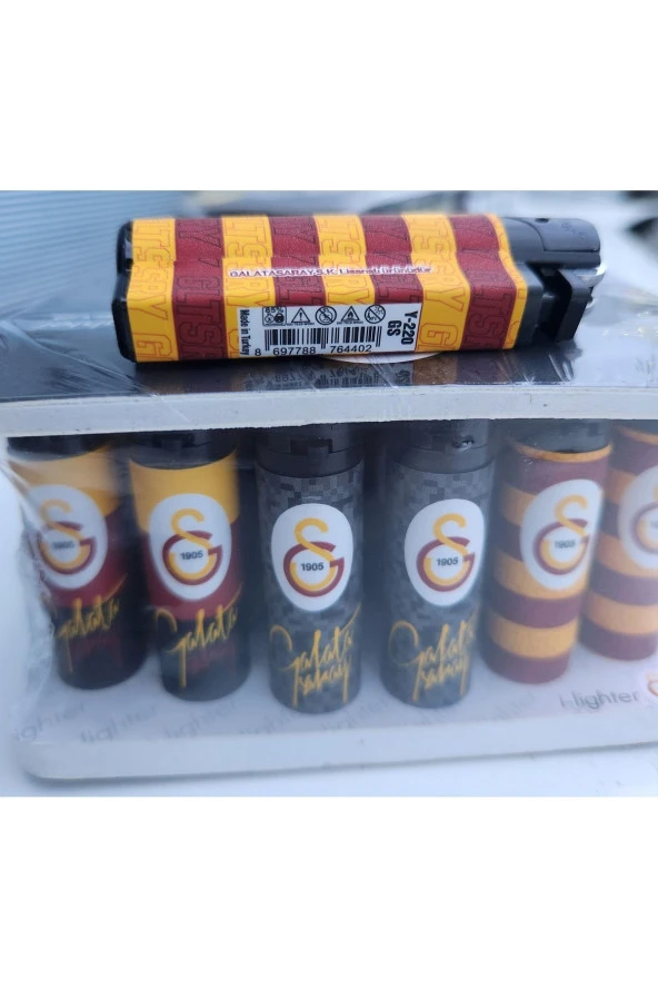 MGM i-LİGHTER Y-220 GALATASARAY S.K. LİSANSLI TARAFTAR ÇAKMAĞI 30 LU