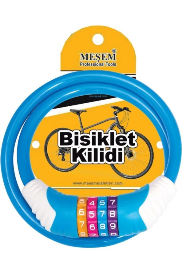 Meşem 603 Şifreli Bisiklet Kilidi