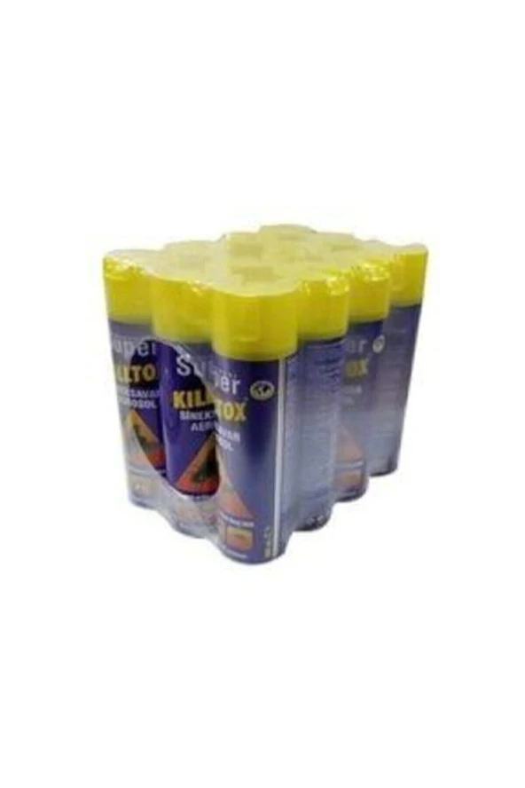 Killtox %100 Etkili Sinek Ilacı Sinek Savar 400 Ml 12 Adet