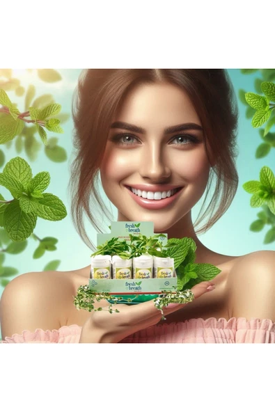 fresh breath Ağız Kokusu Önleyici, Nefes Temizleyici Kapsül 25li (SOĞAN, SARIMSAK KOKU YOK EDİCİ)%100 Doğal - Resim 8