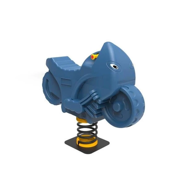 Çocuk Oyun Elemanı, Yaylı Oyuncak, Motor Zıp Zıp - Resim 3