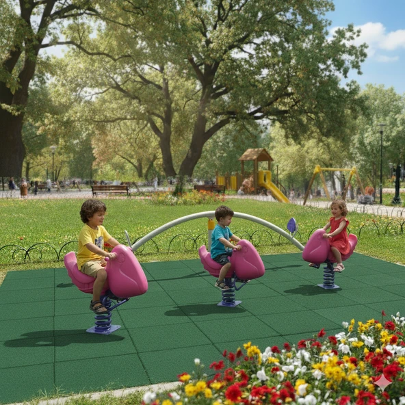 Çocuk Oyun Elemanı, Yaylı Oyuncak, Pelikan Zıp Zıp ürün görseli 1