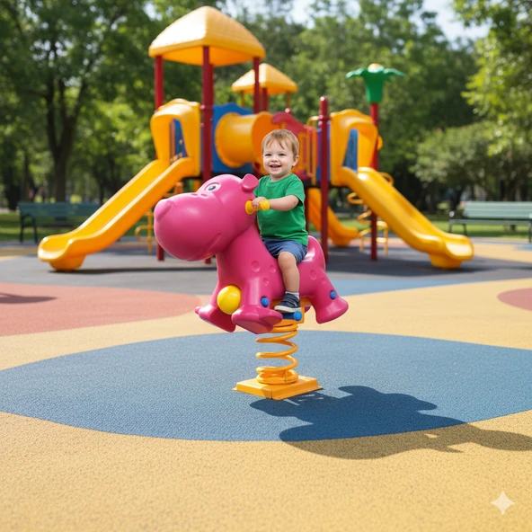 Çocuk Oyun Elemanı KPK102, Köpek Zıp Zıp - Resim 2