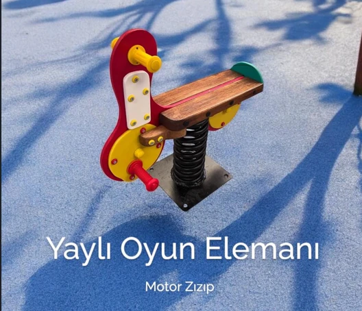 Çocuk Oyun Elemanı ZP25, Motor Zıp Zıp - Resim 4