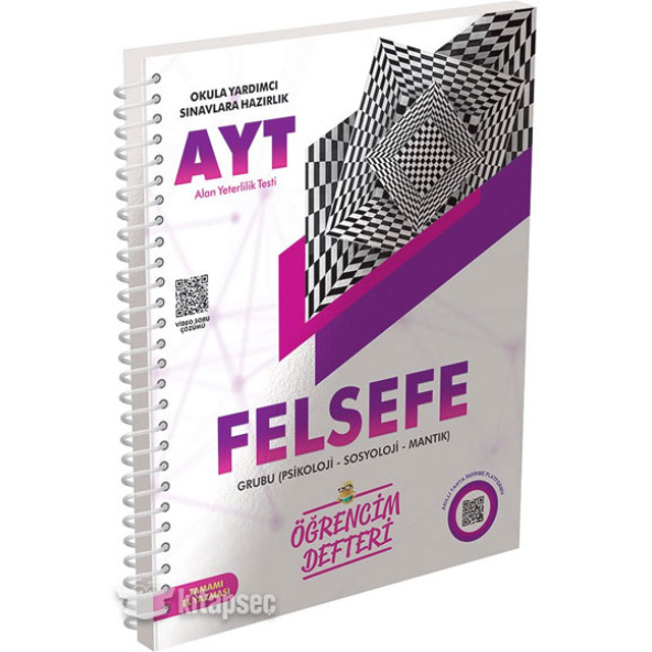 AYT Felsefe Öğrencim Defteri Murat Defter