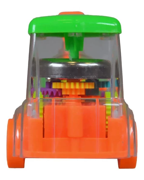 Ctoy Işıklı Sesli Şeffaf Tren Yeşil - 3