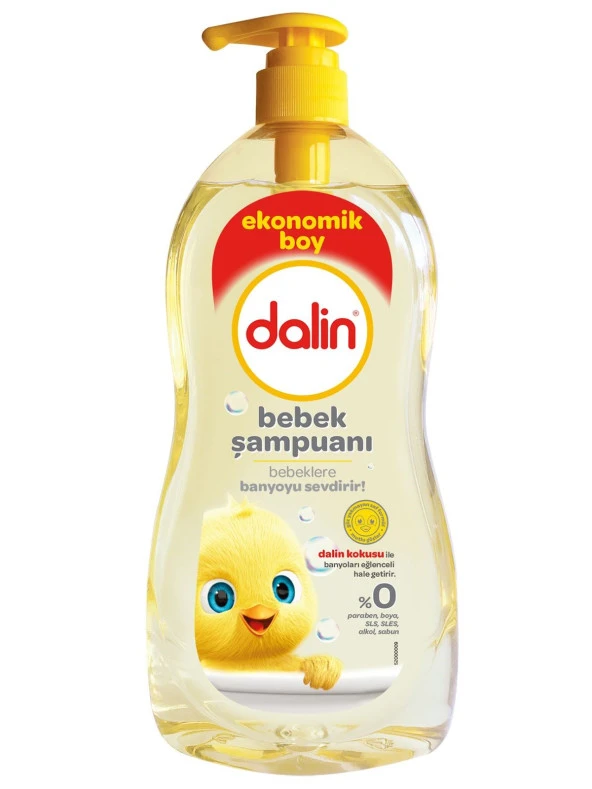 Dalin Klasik 900 ml Bebek Şampuanı 3 Adet