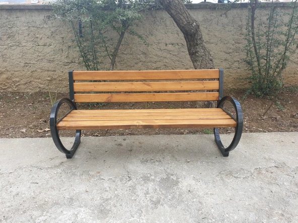 Dış Mekan Oturma Bankı, Alüminyum Döküm Park Bankı - 4