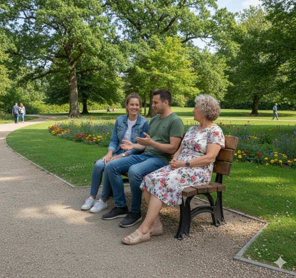 Kompozit Oturma Bankı – Dış Mekân İçin Dayanıklı Park Bankı - 2