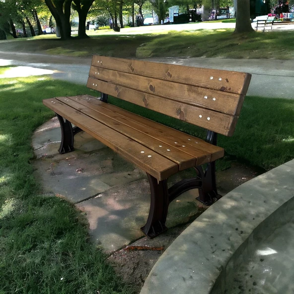 Kompozit Oturma Bankı – Dış Mekân İçin Dayanıklı Park Bankı - 3