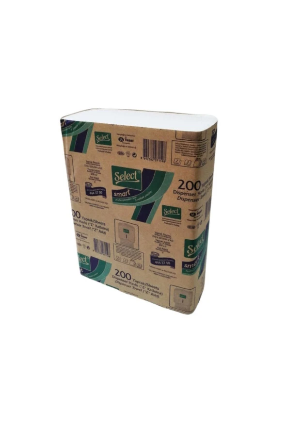 200 Lü Standart Z Katlama Havlu 12 Paket - Resim 2