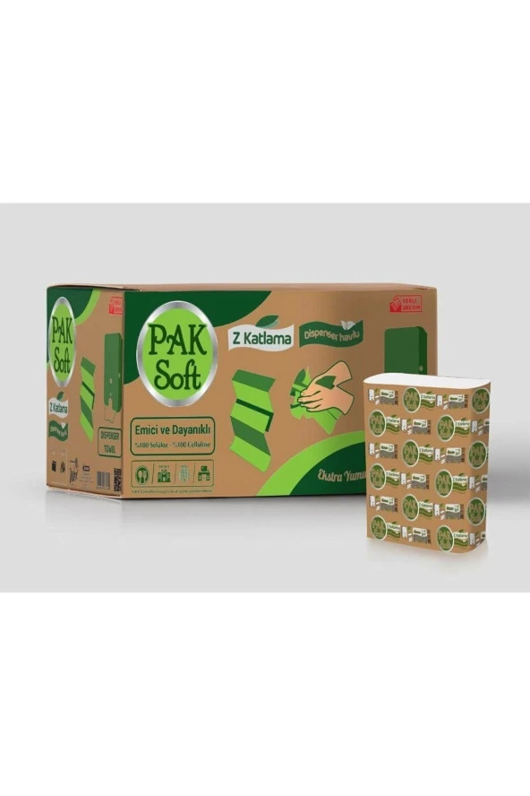 Paksoft Dispenser Peçete 120 Li 18 Pk