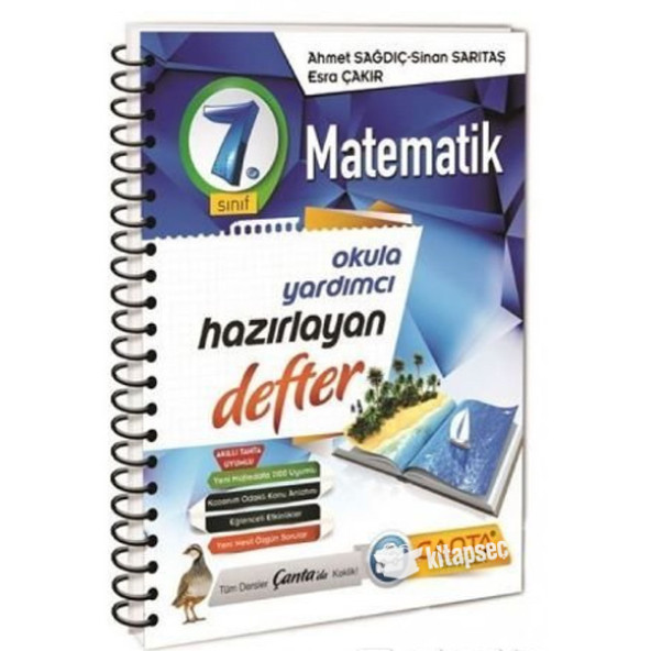 7. Sınıf Matematik Hazırlayan Defter Çanta Yayınları