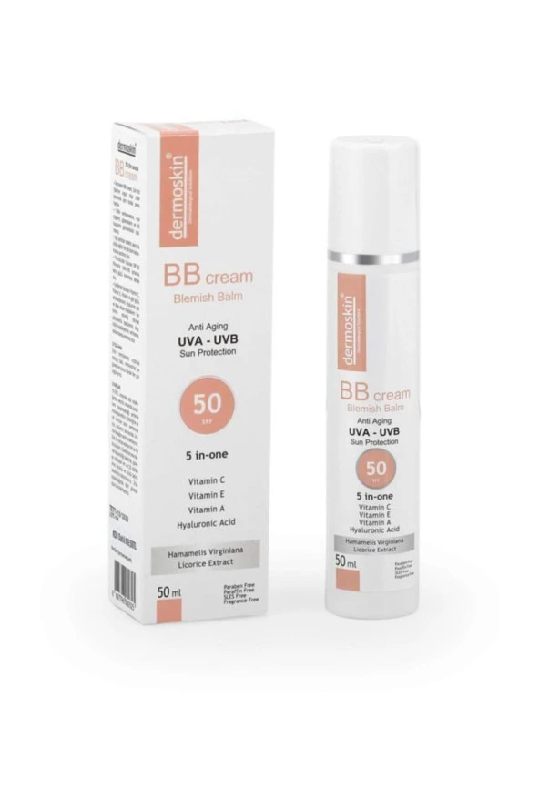 DERMOSKİN BB CREAM 50 SPF