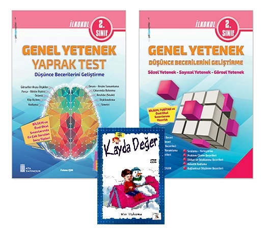Ata 2.Sınıf Genel Yetenek Yaprak Test+Genel Yetenek Düşünce Becerilerini Geliştirme