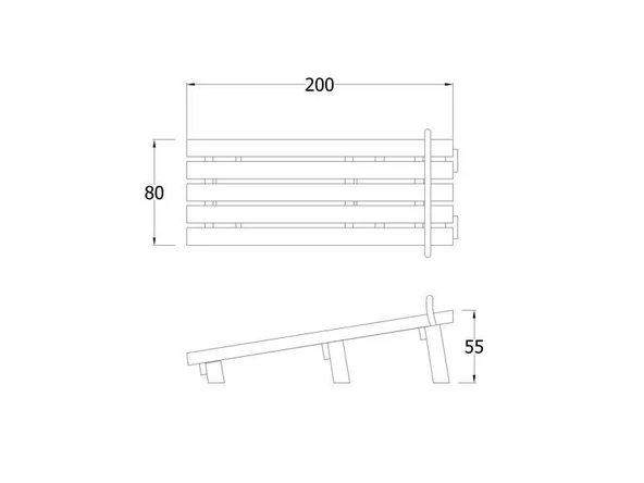 Ahşap Fitnes Aletleri, Mekik ve Şınav Aleti - 2