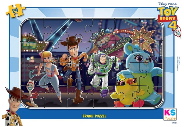 Toy Story 4 Filmi 24 Parça Frame Puzzle