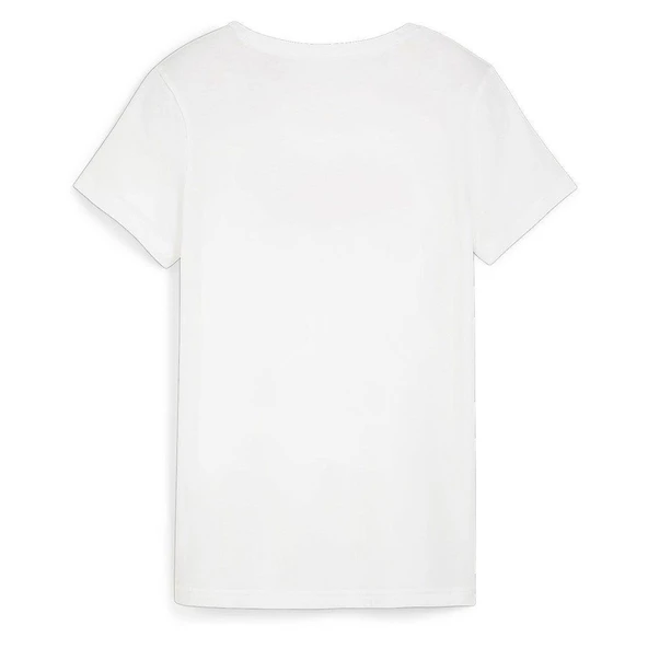 Puma ESS+ Graphic Tee Beyaz Kadın Tişört - 679916 02 - 3