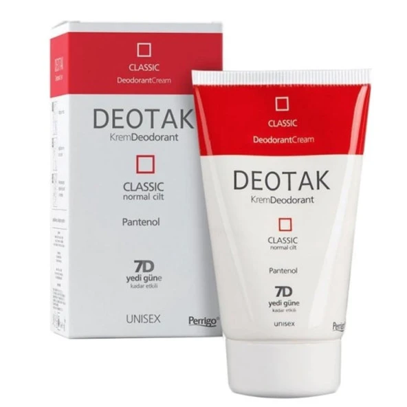 Deotak Classic Unisex Krem Deodorant 35 ML