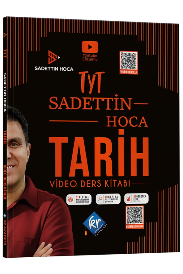 Kr Akademi Sadettin Hoca TYT Tarih Video Ders Kitabı