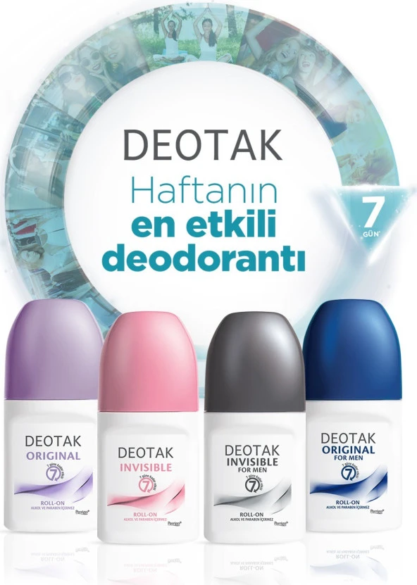 Deotak Invisible Men Roll On Deodorant 35 ml - 5