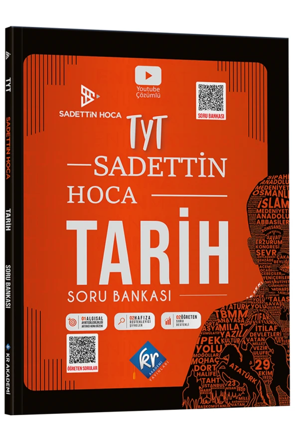 KR Akademi Sadettin Hoca TYT Tarih Soru Bankası