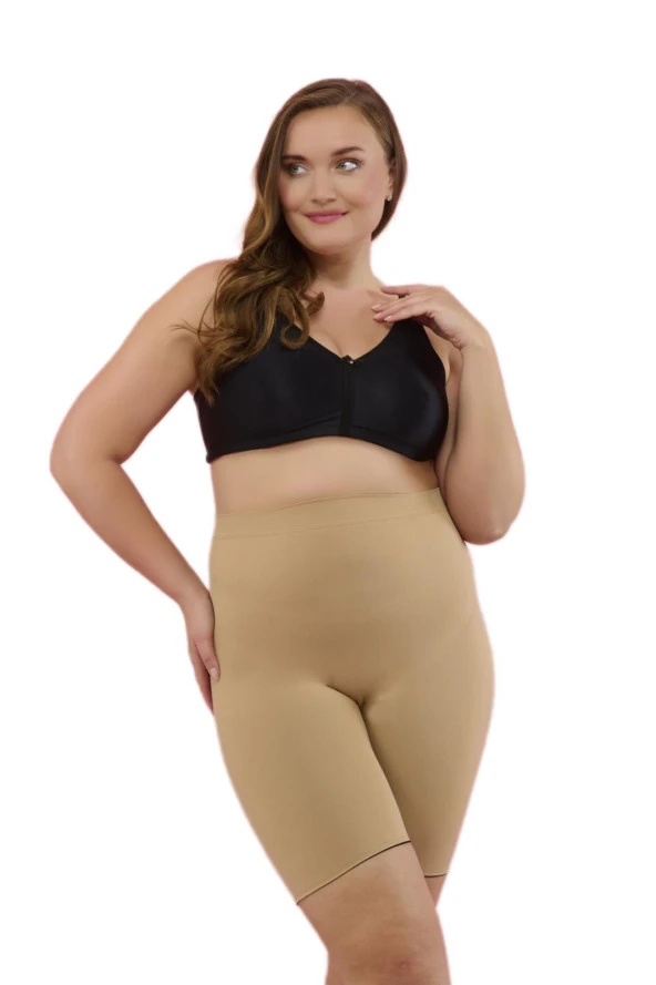 YENİ İNCİ ÇİFT TARAFLI BEDEN KÜÇÜLTÜCÜ PAÇALI KORSE S238 - 5