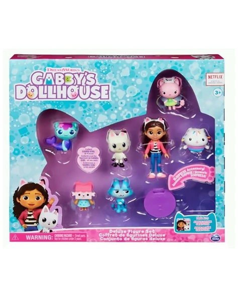 Gabbys Dollhouse Deluxe Figür Seti 6060440