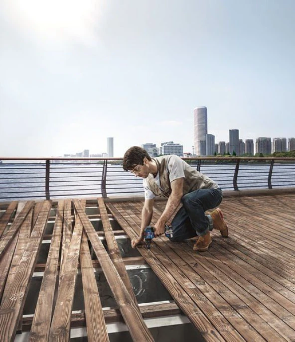 Bosch Professional GSB 18V-50 Akülü Darbeli Vidalama Makinesi (2x5.0Ah; L-Boxx) - 3