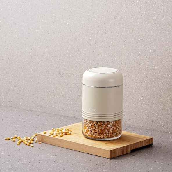 EMSAN MOKO 650 ML SAKLAMA KAVANOZU EKRU - 2