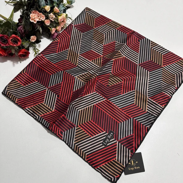 Lopres Dijital Twill Eşarp VX0201