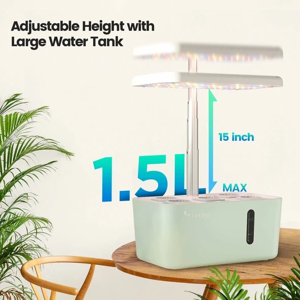 LetPot Topraksız Hidroponik Yetiştirme Sistemi - 4