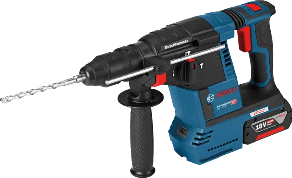 Bosch Professional GBH 18V-26 F 6 Ah Çift Akülü Kırıcı/Delici-Çanta