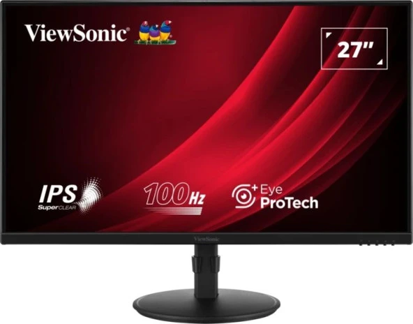 VIEWSONIC 27" VG2708A 5MS 100HZ FHD PIVOT IPS HDMI VGA WORKPRO