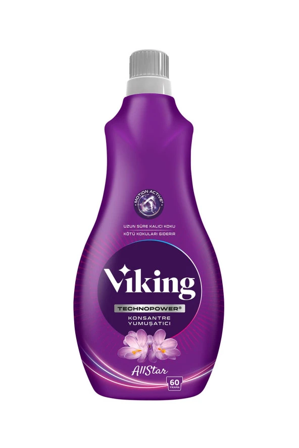 Viking  TECHNOPOWER Konsantre Çamaşır Yumuşatıcısı Allstar 1440 ml 1 Adet