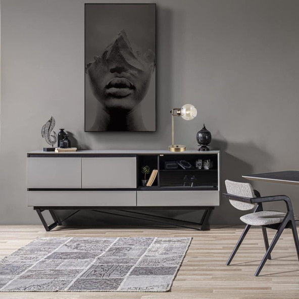 Lucea Ponte Masa Lambası Eskitme 1 x E27 - 4