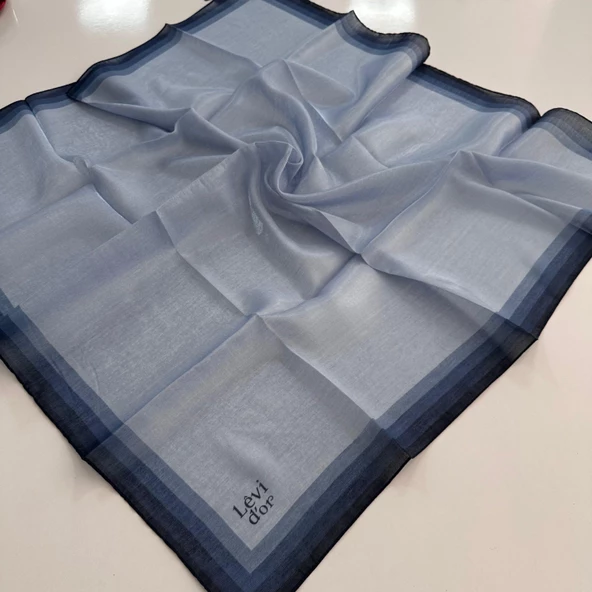 Levi'dor Kehribar Eşarp Gök Mavi LTR0224