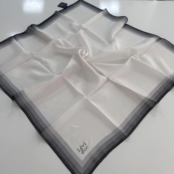 Levi'dor Kehribar Eşarp Ekru LTR0213