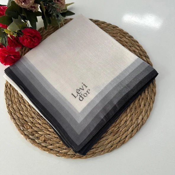 Levi'dor Kehribar Eşarp Ekru LTR0213
