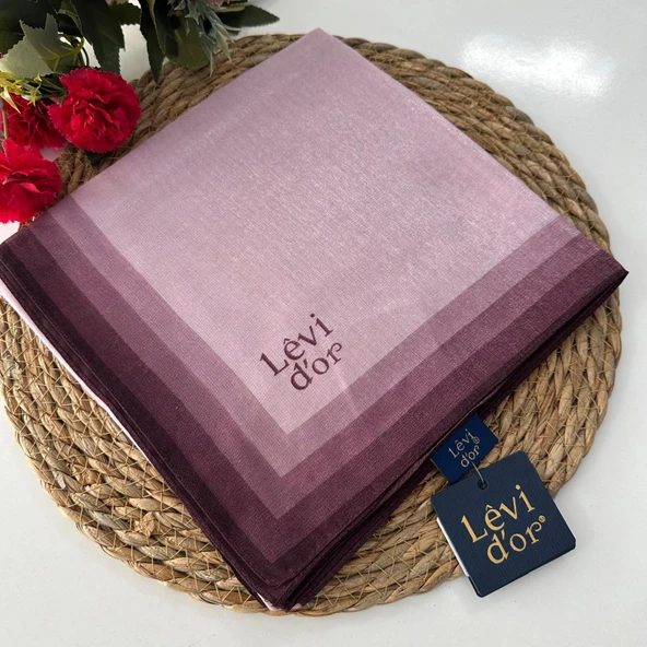 Levi'dor Kehribar Eşarp Gül Kurusu LTR0216