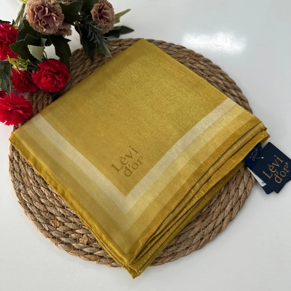 Levi'dor Kehribar Eşarp Hardal LTR0225