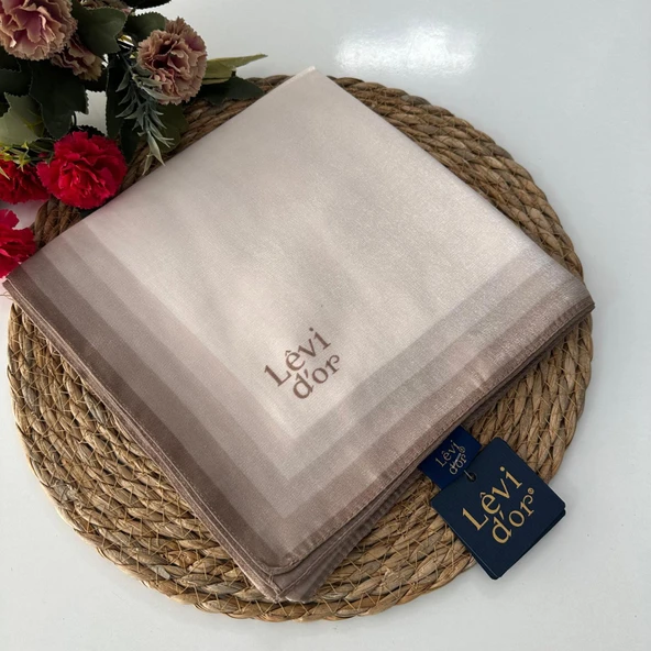 Levi'dor Kehribar Eşarp Kemik LTR0209 - 3