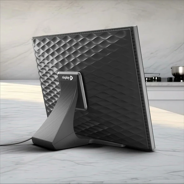 Nixplay 10.1 Inc WiFi Özellikli Dijital Dokunmatik Ekran Resim Çerçevesi - Siyah - 3