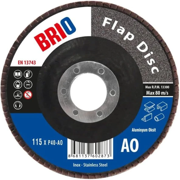 Flap Disk 180Xp40 Ao