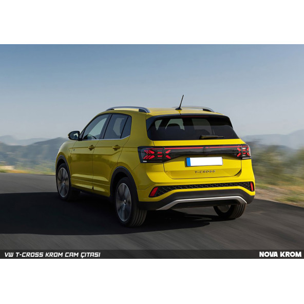 Nova Krom Vw T-cross Krom Cam Çıtası 4 Prç. 2024 Üzeri ürün görseli 1