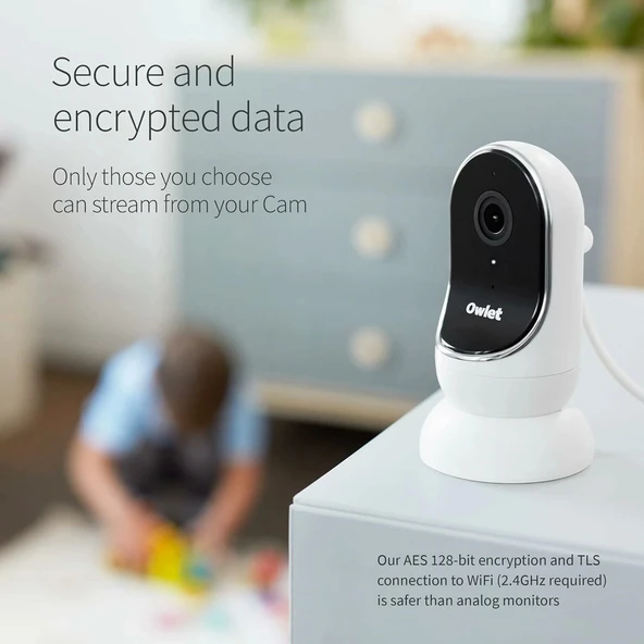 Owlet Cam Akıllı Bebek Monitörü - Kameralı HD Video Monitörü - 4