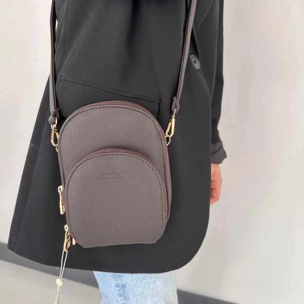 Armine Bayan Çanta Kahve AR38404 - 2