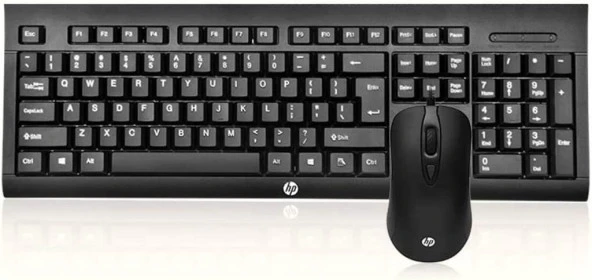 HP 1QW64AA KM100 Q KLAVYE-MOUSE SET,SİYAH